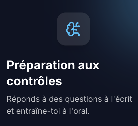 Planning d'examens